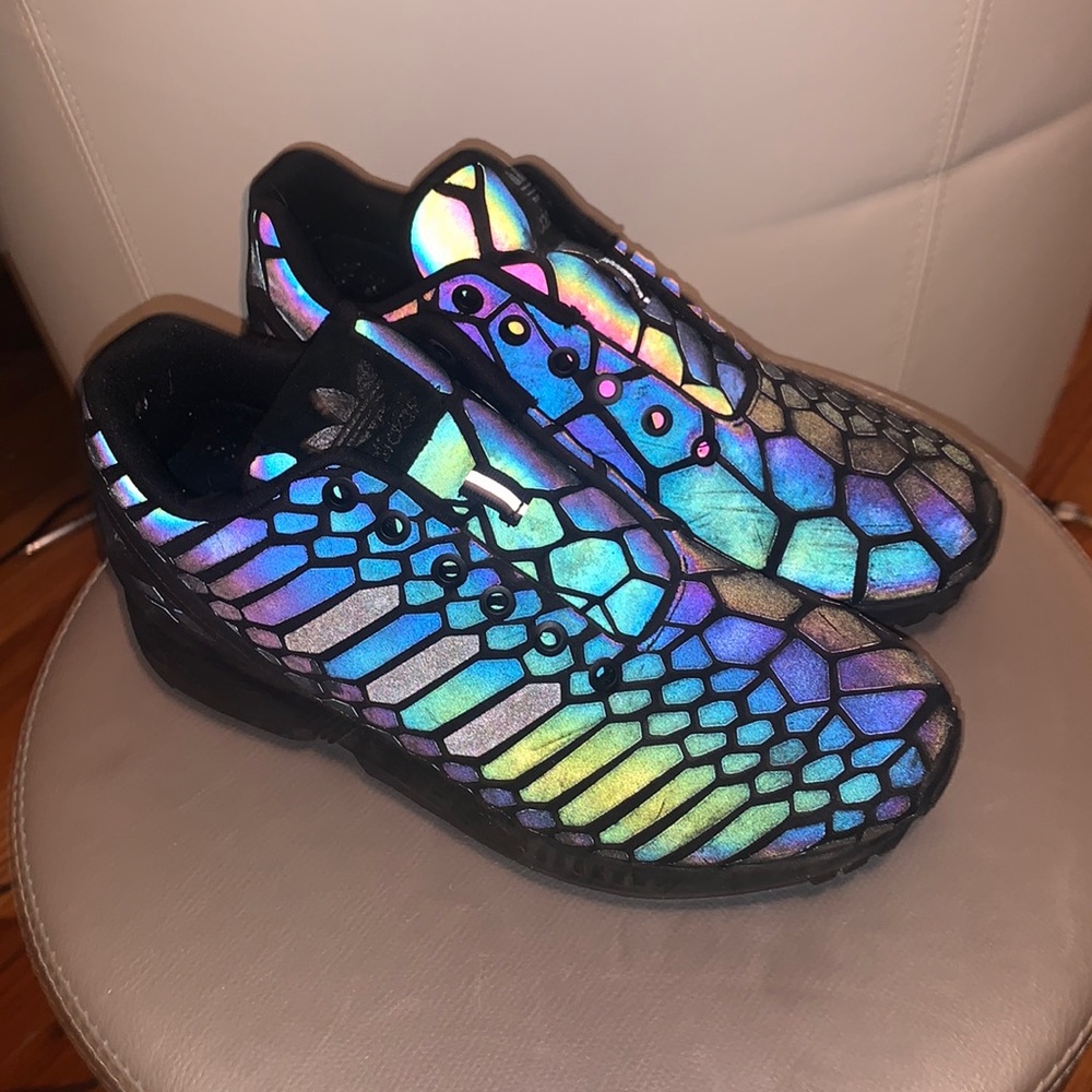 ADIDAS ZX FLUX ‘XENO Reflective’ MENS 6 WOMENS 8